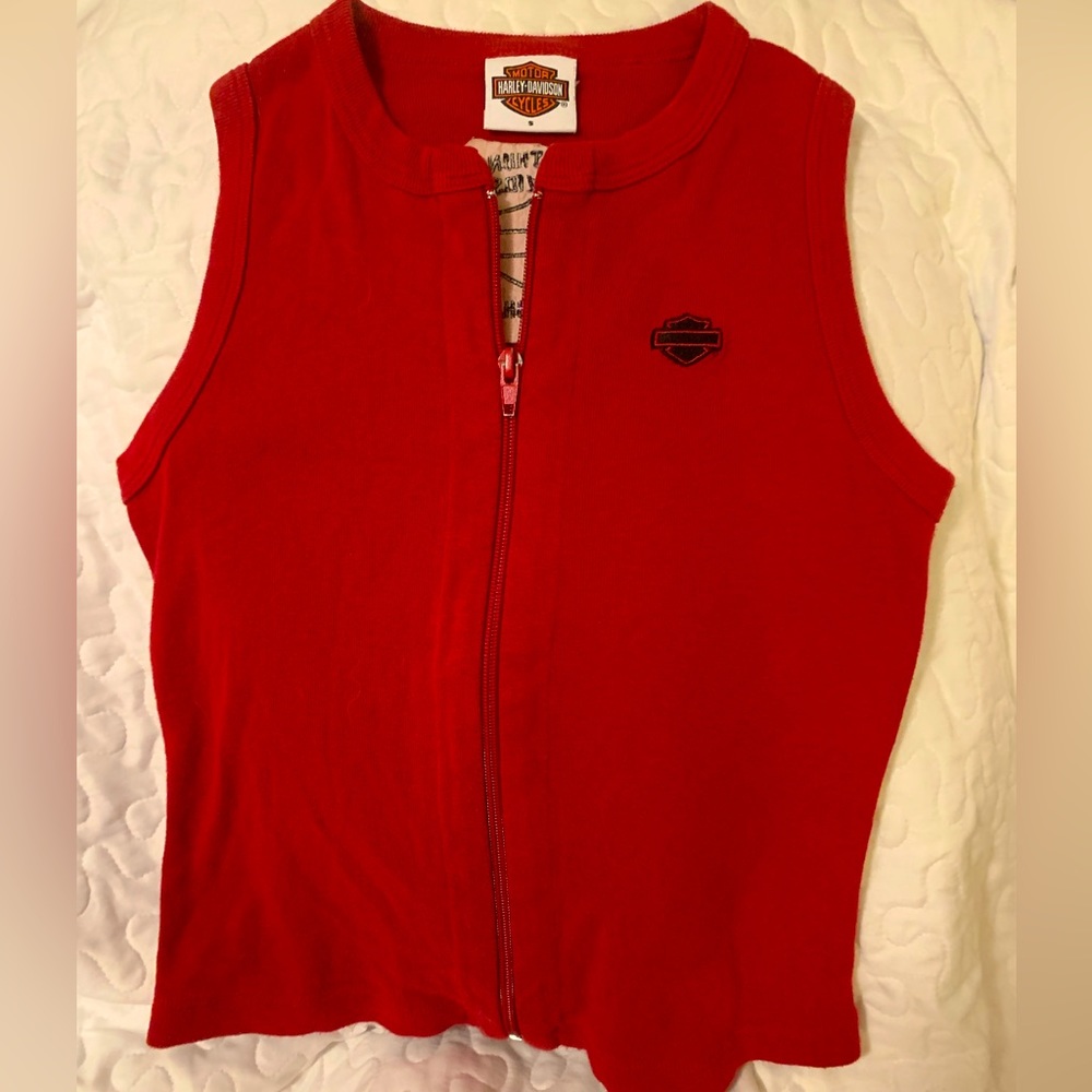 Ladies size small Harley Davison top